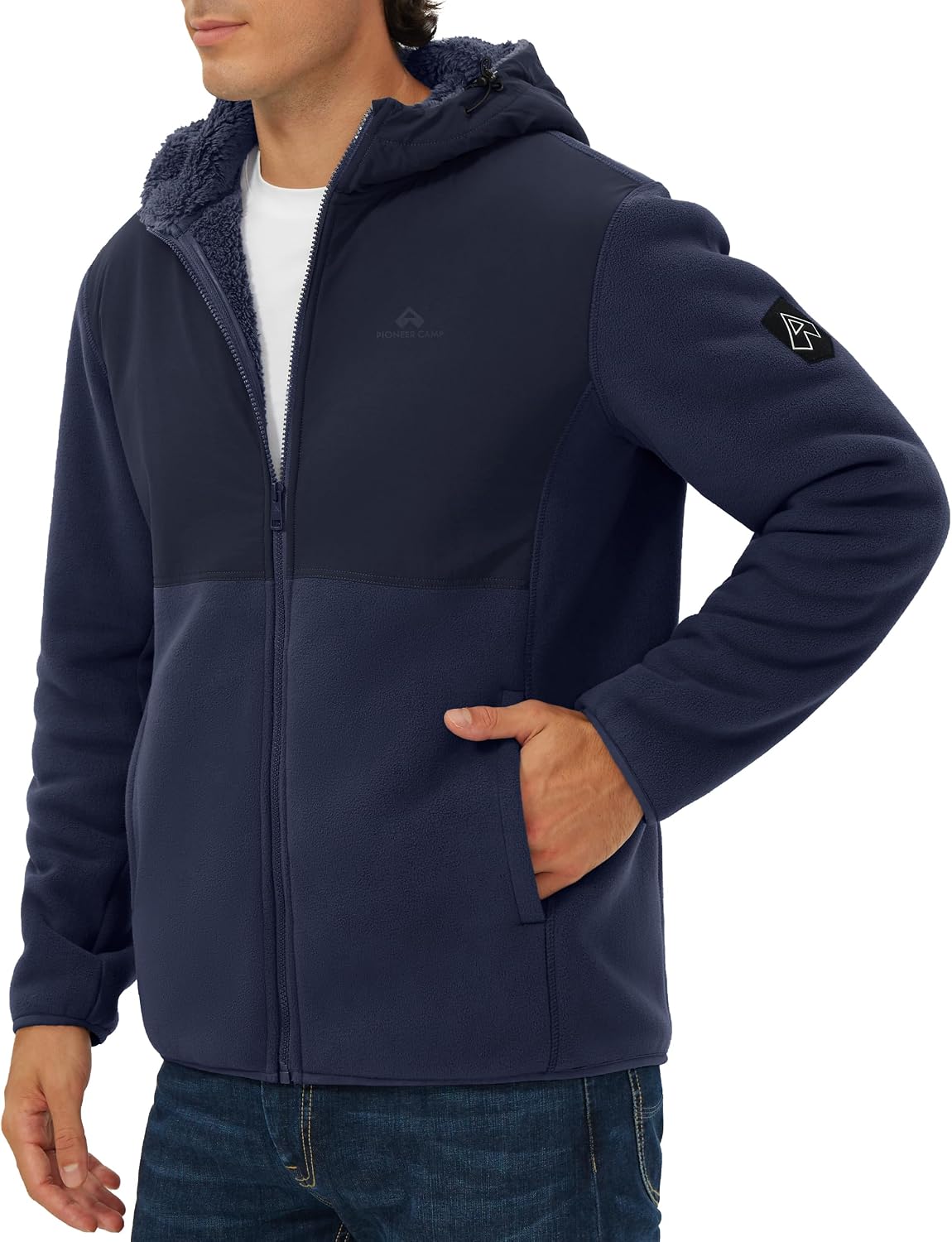 Pioneer Camp Erkek Polar Yelek - Sherpa Hoodie Fleece incelemesi ve fiyatı