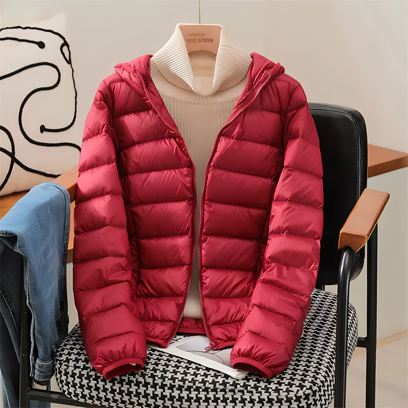 Artı boyutu kadınlar kapşonlu  - Down Jacket Packable incelemesi ve fiyatı